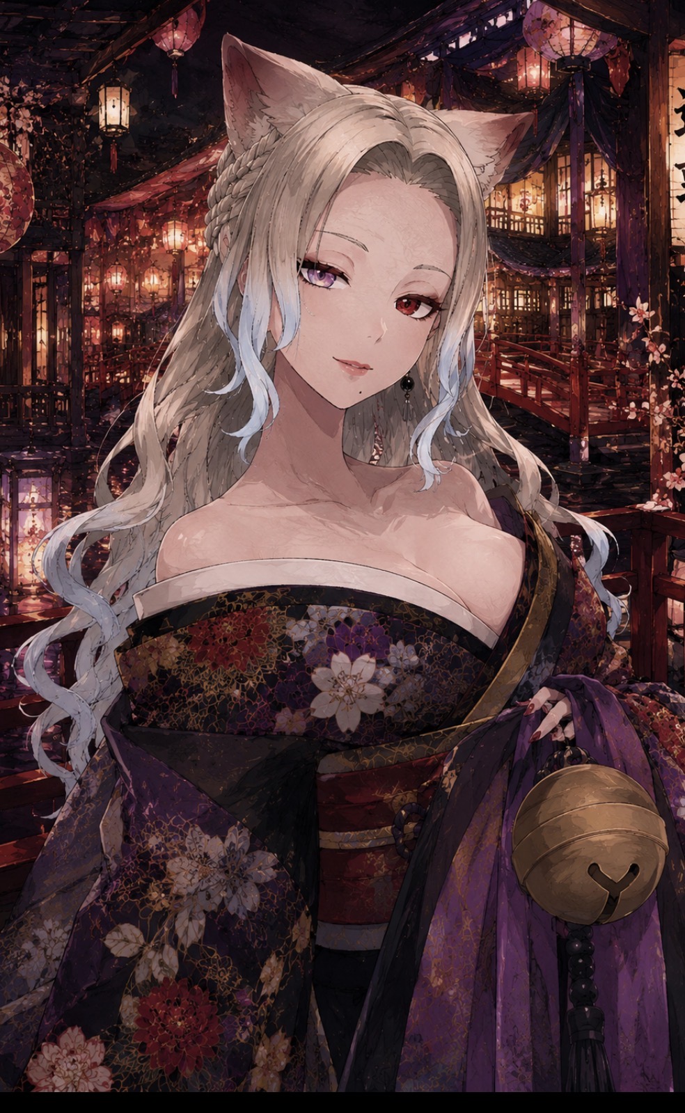 和装狐耳少女