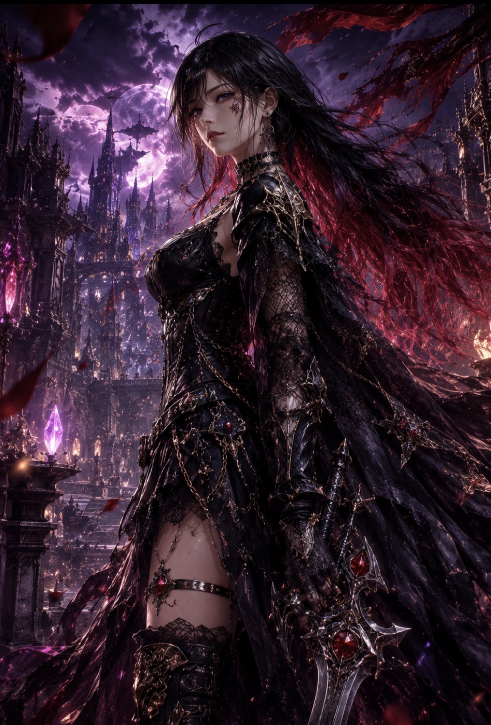 ダークファンタジー少女
